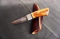 Image 4 of Hand Forged Laminated Steel fixed blade 