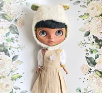 Image 1 of Nineteen Zero Six Bear hat - Cream