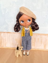 Image 1 of Nineteen zero six Andie Blouse and dungaree set