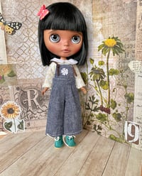 Image 3 of Nineteen zero six Andie Blouse and dungaree set