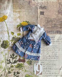 Image 3 of Nineteen zero six Prairie dress in blue tulip print