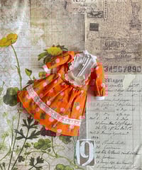Image 3 of Nineteen zero six Prairie orange floral dress