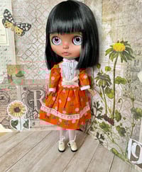 Image 2 of Nineteen zero six Prairie orange floral dress