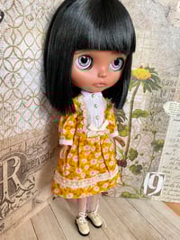 Image 3 of Nineteen zero six Prairie dress in yellow print