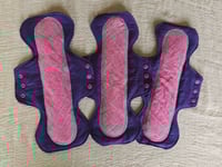 Image 1 of Linen Heavy Absorbency Pad Set - Purple