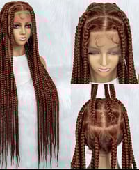 Image 2 of Knotless Box  Braids wigs .