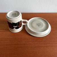 Image 4 of Arabia Finland Ruija Coffee Cup with Saucer