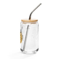 Image 3 of Cygen Divine Designs Blossom 16 oz. Can-Shaped Glass