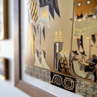 Image 4 of THE GOLDEN CARAVAN Art print set ✷ Pickup at Paris Citypop