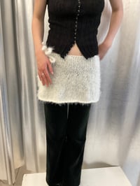 Image 1 of Hand knitted mohair skirt