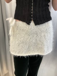 Image 2 of Hand knitted mohair skirt