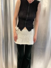 Image 3 of Hand knitted mohair skirt