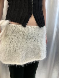 Image 4 of Hand knitted mohair skirt