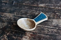 Image 3 of Handcarved spalted birch coffee scoop