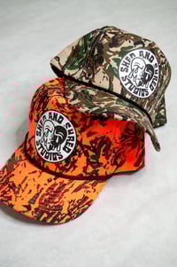Image 3 of Logo Camo Rope Caps (2 Colors)