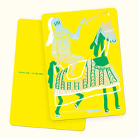 Postkarte »Ritterin«