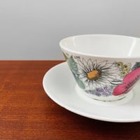 Image 2 of Arabia Finland Valmu Tea Cup with Saucer