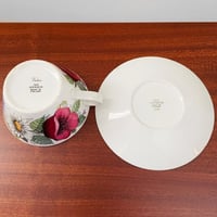 Image 4 of Arabia Finland Valmu Tea Cup with Saucer