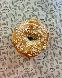 Sesame Seed Bagels (Half-Dozen)