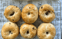 Cinnamon Raisin Bagels (Half-Dozen)