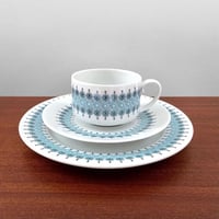 Image 1 of Arabia Finland Louhi Coffee Cup Trio Set