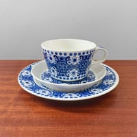 Image 1 of Arabia Finland Ali Coffee Cup Trio Set