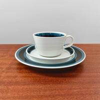 Image 1 of Arabia Finland Kemi Coffee Cup Trio Set