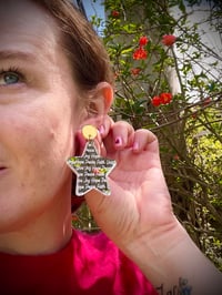 Image 3 of Silver Star Dangles