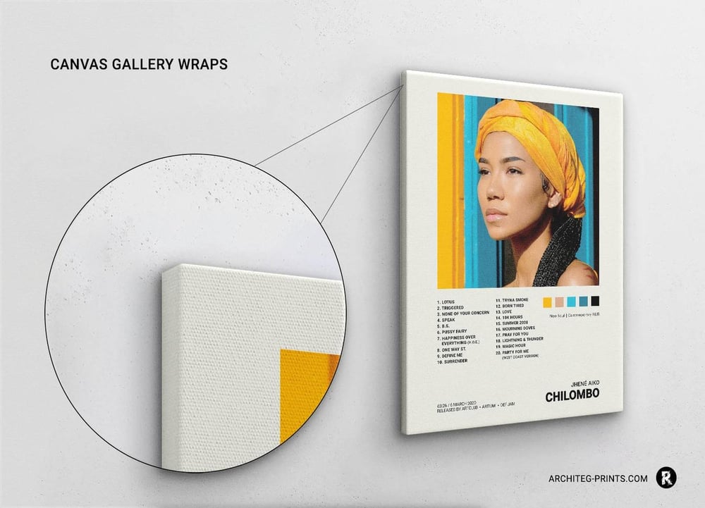 Jhené Aiko - Chilombo Music Album Cover Poster