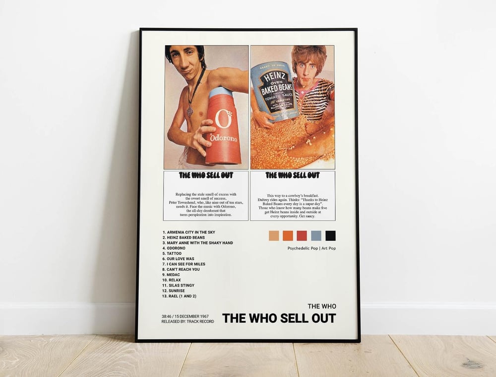 The Who - The Who Sellout Music Album Cover Poster