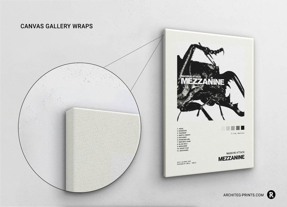 Massive Attack - Mezzanine Music Album Cover Poster