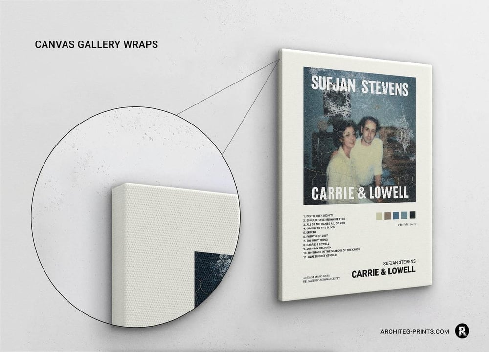 Sufjan Stevens - Carrie & Lowell Music Album Cover Poster