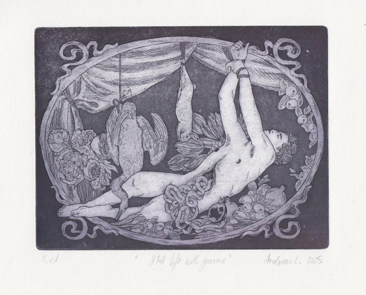 Image of Still Life with Game (etching + aquatint)