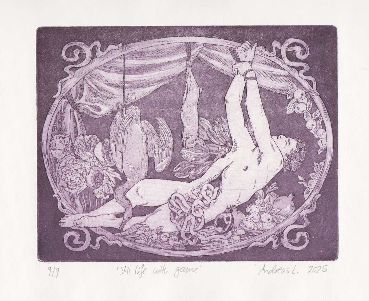 Image of Still Life with Game (etching + aquatint)