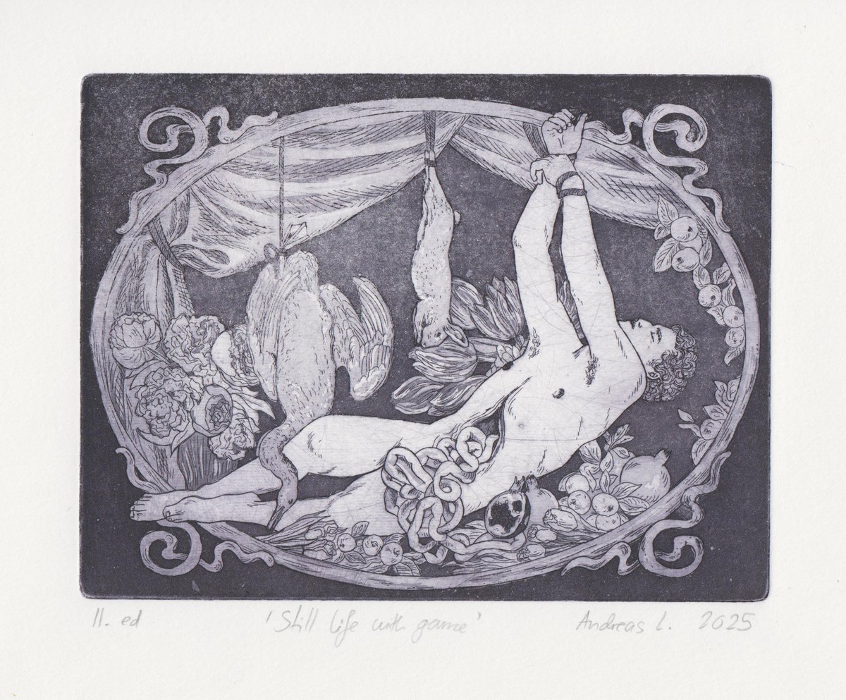 Image of Still Life with Game (etching + aquatint)