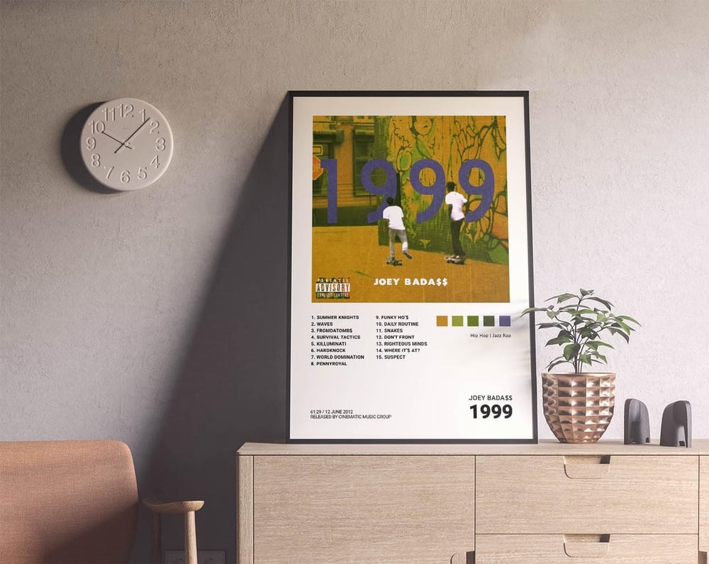 Joey Badass - 1999 Music Album Cover Poster