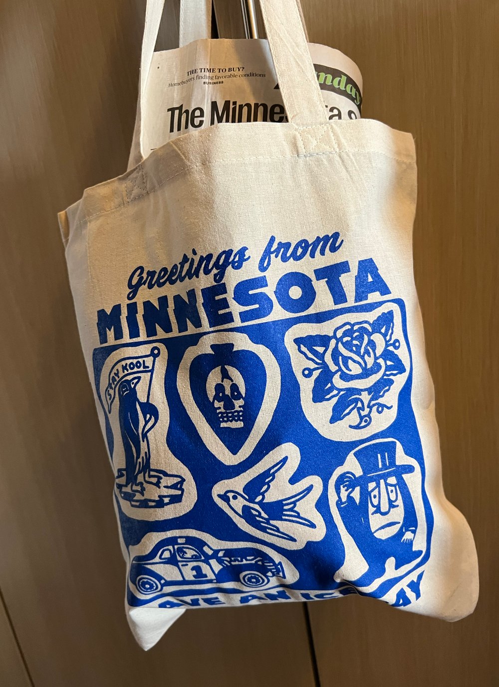 Image of MINNESOTA TOTE BAG