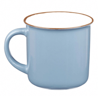 Image 2 of BLUE “I CAN DO ALL THINGS THROUGH CHRIST" MUG