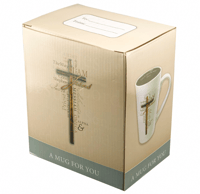 Image 3 of CROSS LIGHT OF THE WORKD  JOHN 8:12 MUG 