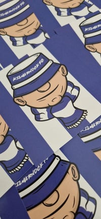 Image 2 of Pack of 25 Big 10x10cm Kilmarnock Football/Ultras Stickers.