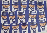 Image 1 of Pack of 25 Big 10x10cm Kilmarnock Football/Ultras Stickers.