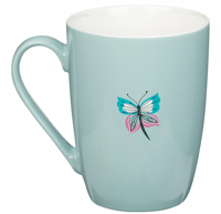 Image 2 of BLUE “THROUGH CHRIST”  PHIL 4:13 MUG 