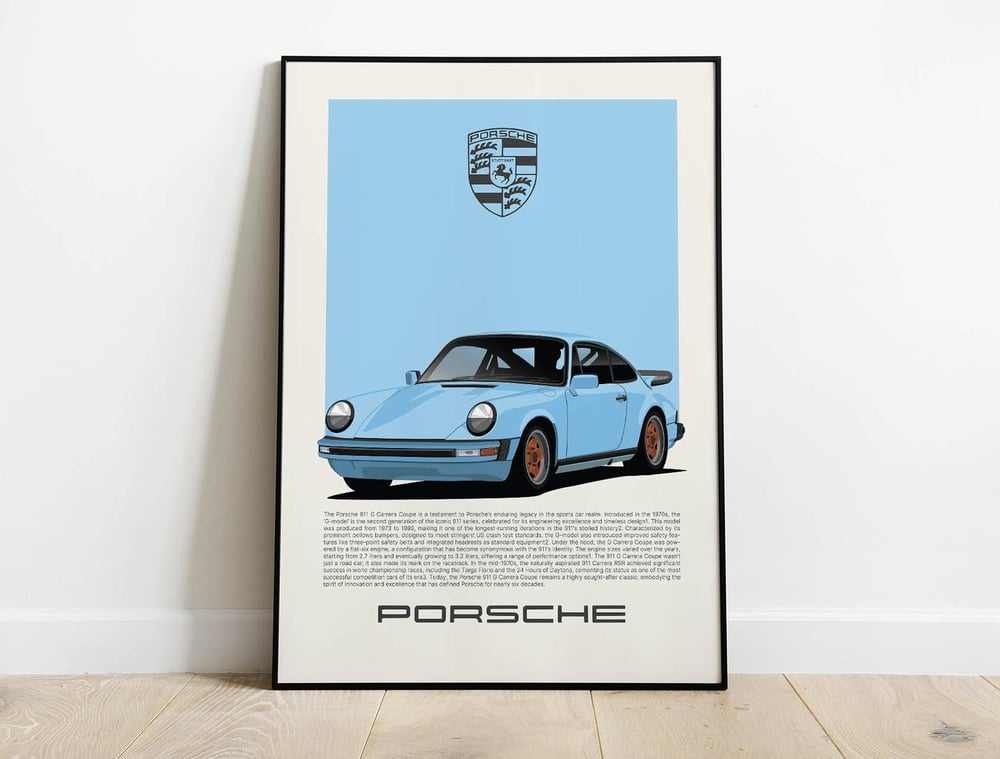 Porsche 911 G Carrera Coupe - Sport Car Poster