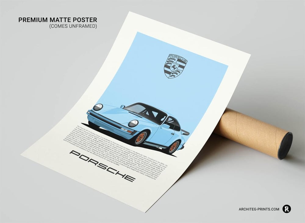Porsche 911 G Carrera Coupe - Sport Car Poster