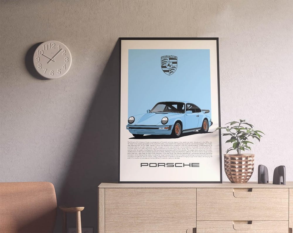 Porsche 911 G Carrera Coupe - Sport Car Poster