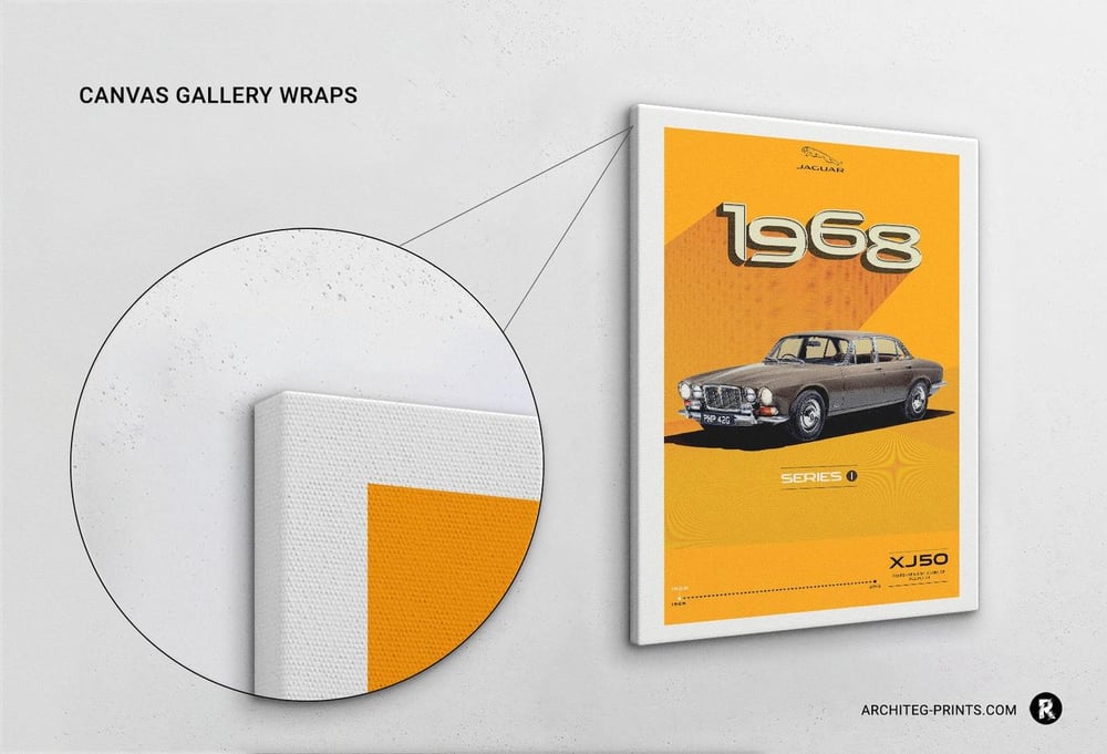 Jaguar XJ Series 1 - Sport Car Poster