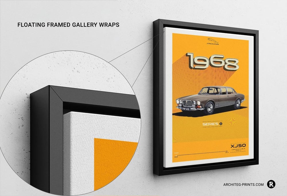 Jaguar XJ Series 1 - Sport Car Poster