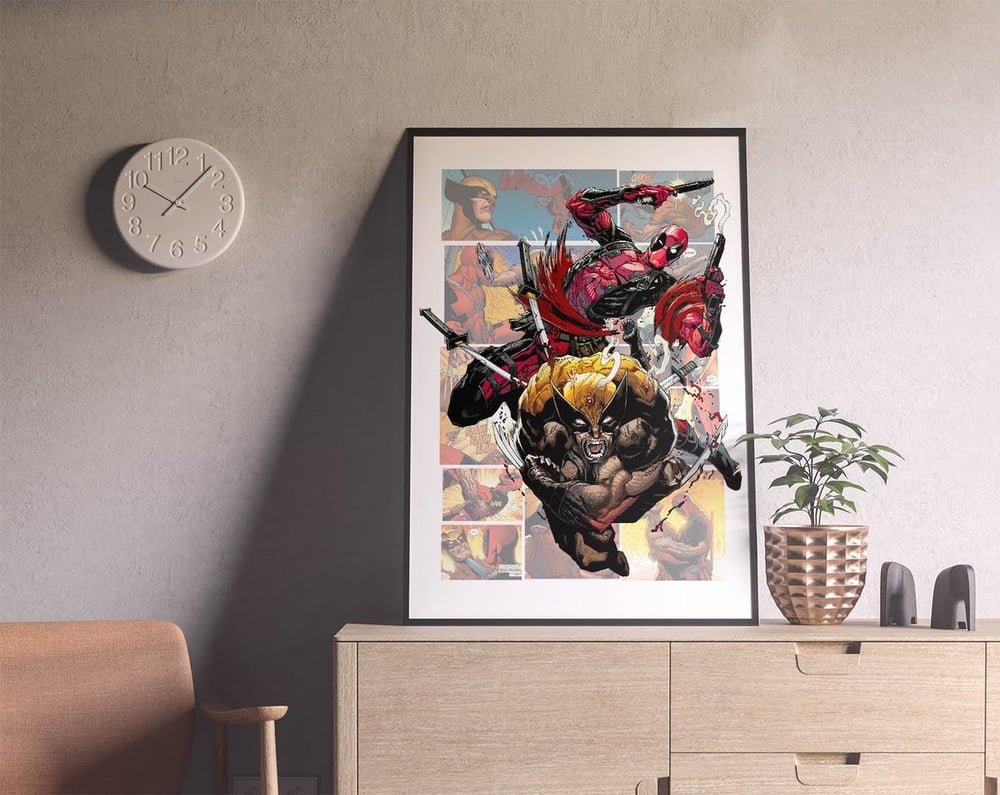 Deadpool and Wolverine Poster - Marvel Movie Poster