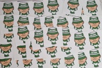 Image 1 of Pack of 25 7x7cm Hibs, Hibernian Bucket Hat Fan Football/Ultras Stickers.