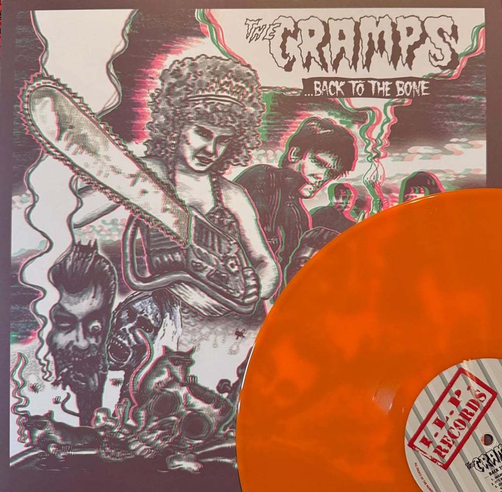 THE CRAMPS - BACK TO THE BONE (LP) COLOR